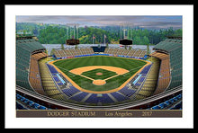 Load image into Gallery viewer, Dodger Stadium 2017 - Framed Print
