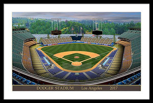 Dodger Stadium 2017 - Framed Print