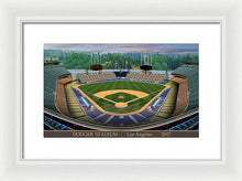 Load image into Gallery viewer, Dodger Stadium 2017 - Framed Print
