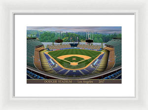 Dodger Stadium 2017 - Framed Print