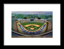 Load image into Gallery viewer, Dodger Stadium 2017 - Framed Print
