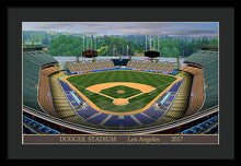 Load image into Gallery viewer, Dodger Stadium 2017 - Framed Print
