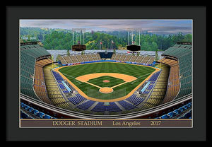 Dodger Stadium 2017 - Framed Print