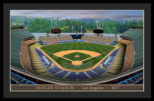 Load image into Gallery viewer, Dodger Stadium 2017 - Framed Print
