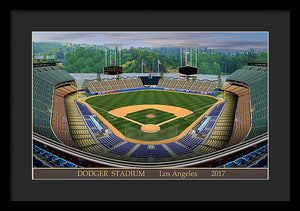 Dodger Stadium 2017 - Framed Print