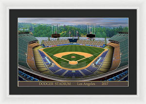 Dodger Stadium 2017 - Framed Print