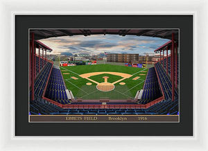 Ebbets Field 1916 - Framed Print