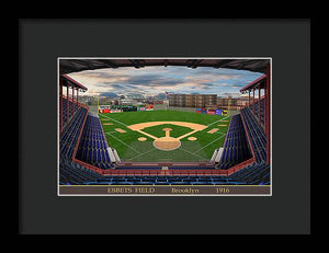 Ebbets Field 1916 - Framed Print