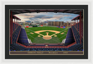 Ebbets Field 1916 - Framed Print