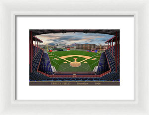 Ebbets Field 1916 - Framed Print