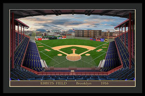 Ebbets Field 1916 - Framed Print