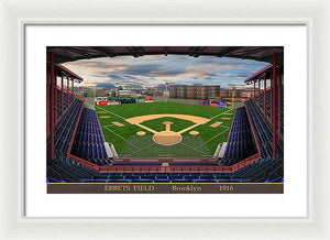 Ebbets Field 1916 - Framed Print