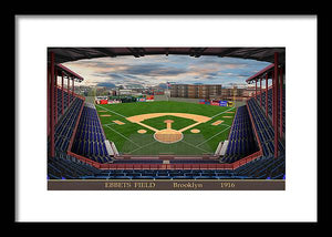 Ebbets Field 1916 - Framed Print