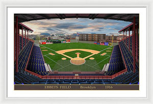 Ebbets Field 1916 - Framed Print