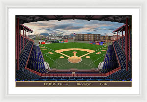 Ebbets Field 1916 - Framed Print