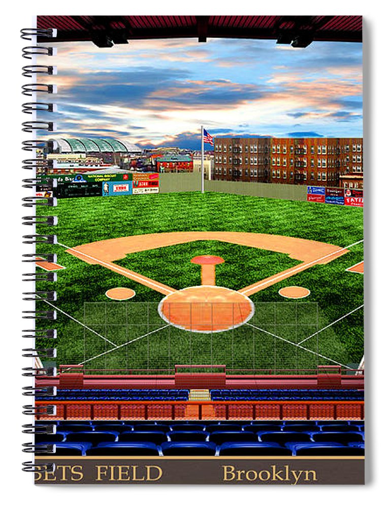 Ebbets Field 1916 - Spiral Notebook