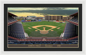 Ebbets Field 1920 - Framed Print