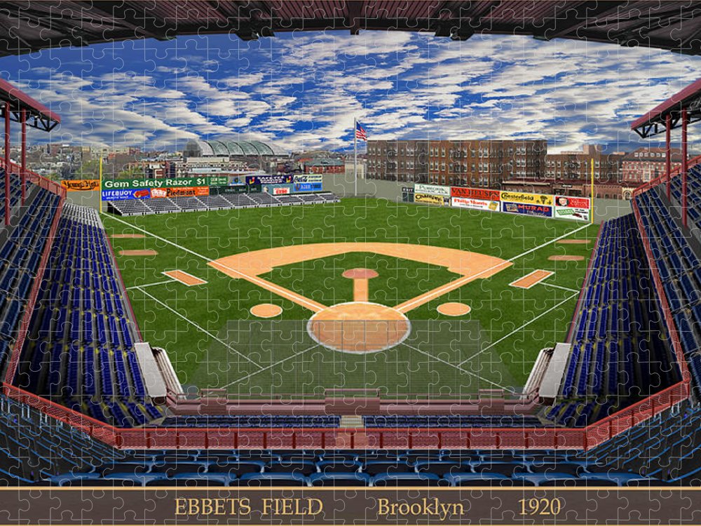 Ebbets Field 1920 - Puzzle – classicballpark.com