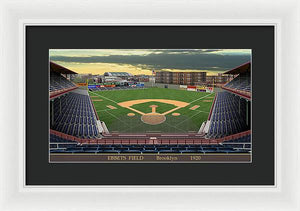 Ebbets Field 1920 - Framed Print