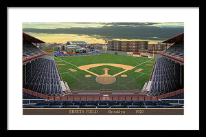 Ebbets Field 1920 - Framed Print