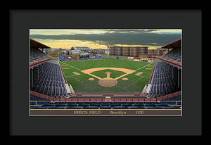 Ebbets Field 1920 - Framed Print