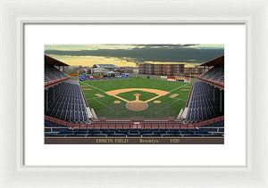 Ebbets Field 1920 - Framed Print