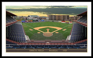 Ebbets Field 1920 - Framed Print