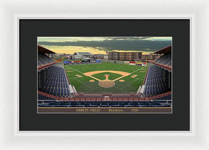 Ebbets Field 1920 - Framed Print