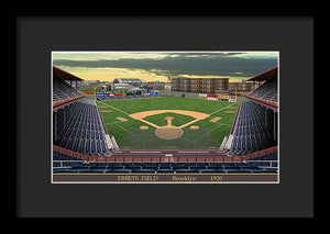 Ebbets Field 1920 - Framed Print