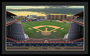 Ebbets Field 1920 - Framed Print