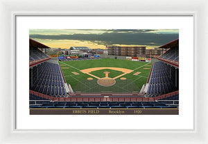 Ebbets Field 1920 - Framed Print