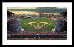 Ebbets Field 1920 - Framed Print