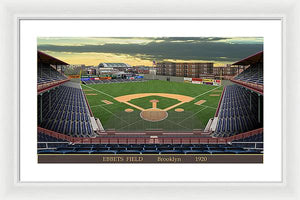 Ebbets Field 1920 - Framed Print