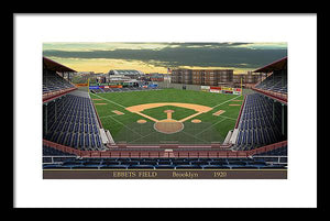 Ebbets Field 1920 - Framed Print