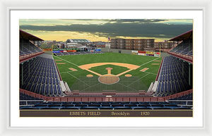 Ebbets Field 1920 - Framed Print