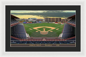 Ebbets Field 1920 - Framed Print