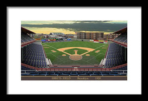 Ebbets Field 1920 - Framed Print