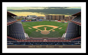 Ebbets Field 1920 - Framed Print