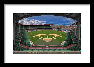 Ebbets Field 1941 - Framed Print