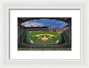 Ebbets Field 1941 - Framed Print