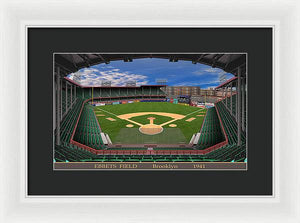 Ebbets Field 1941 - Framed Print