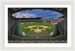 Ebbets Field 1941 - Framed Print