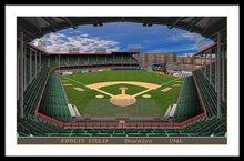 Load image into Gallery viewer, Ebbets Field 1941 - Framed Print
