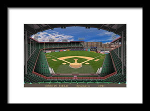 Ebbets Field 1941 - Framed Print