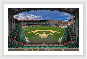 Ebbets Field 1941 - Framed Print