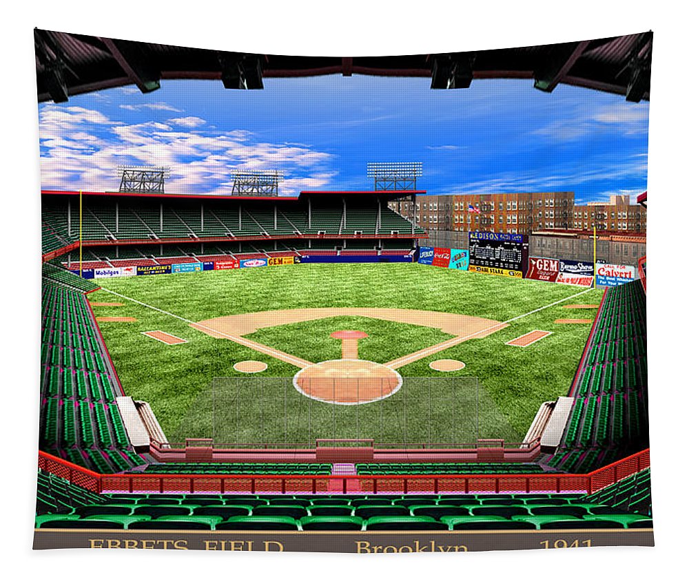 Ebbets Field 1941 - Tapestry