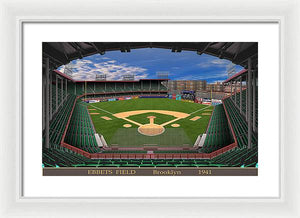 Ebbets Field 1941 - Framed Print