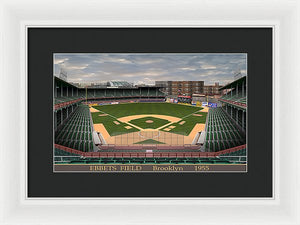 Ebbets Field 1955 - Framed Print