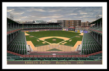 Load image into Gallery viewer, Ebbets Field 1955 - Framed Print
