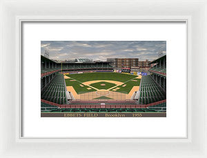 Ebbets Field 1955 - Framed Print